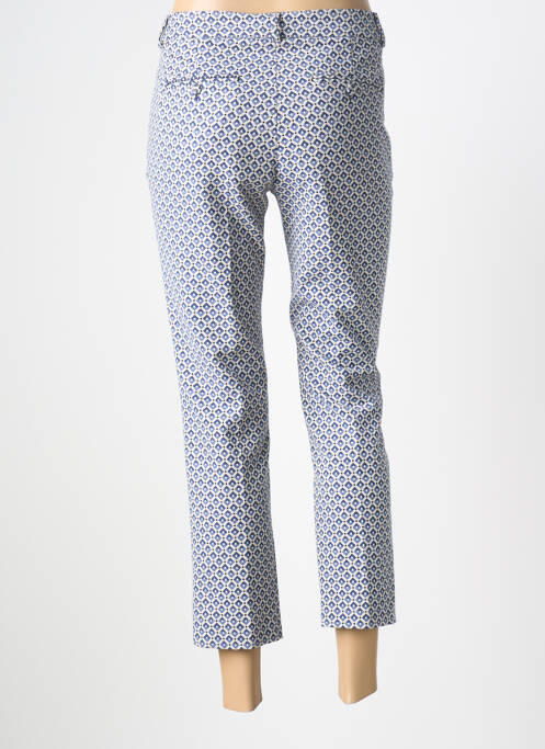 Pantalon 7/8 taille haute taille haute bleu WEEKEND MAXMARA femme