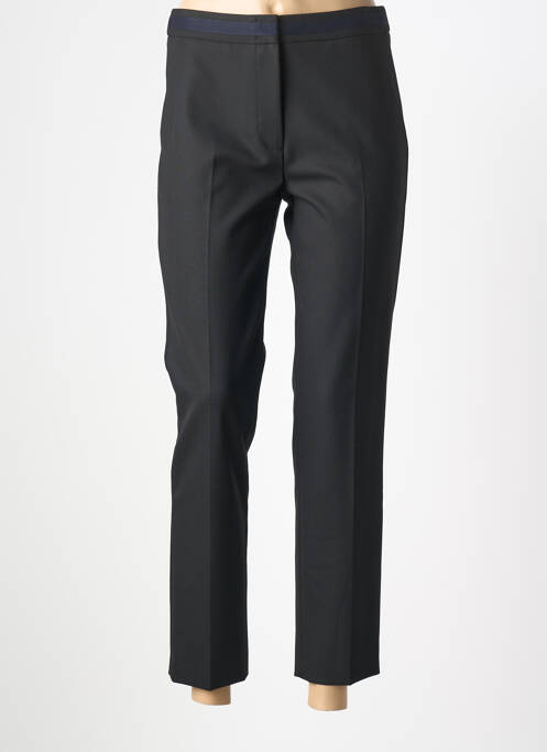 Pantalon 7/8 fermeture zippée sous rabat avec crochet noir GERARD DAREL femme