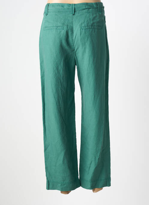 Pantalon 7/8 fermeture zippée sous rabat boutonné vert GERARD DAREL femme