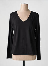 T-shirt manches longues manches longues noir MARINA V femme