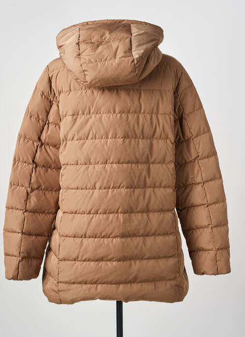 Doudoune poches a capuche beige EMME M femme