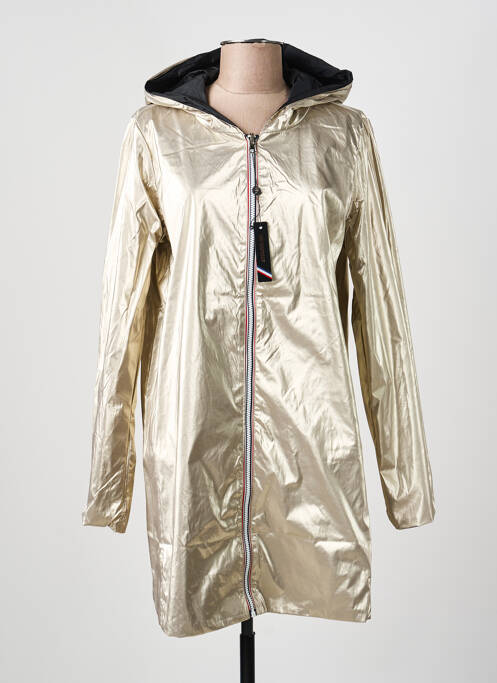 Imperméable réversible a capuche noir LAURA JO femme