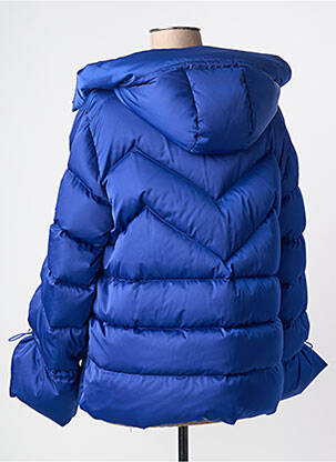 Doudoune manches longues sans capuche bleu MARELLA femme