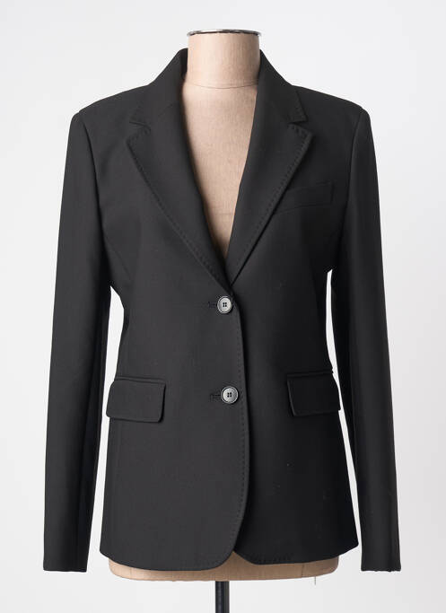 Blazer poignets boutonnés noir MAX MARA femme