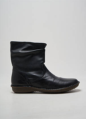 Bottines/boots bout rond talon plat jusqu'à 3cm noir ARIMA femme