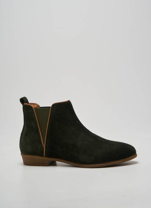 Bottines/boots talon bas talon plat jusqu'à 3cm vert COCO ET ABRICOT femme