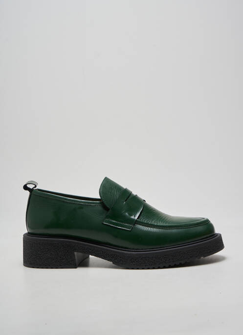 Mocassins voute plantaire talon de 4 à 6cm vert PHILIPPE MORVAN femme