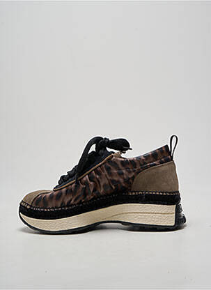 Baskets bout rond talon de 4 à 6cm noir GAIMO femme