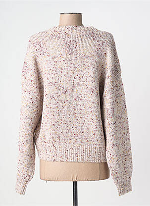 Pull coupe droite manches longues marron LEE COOPER femme