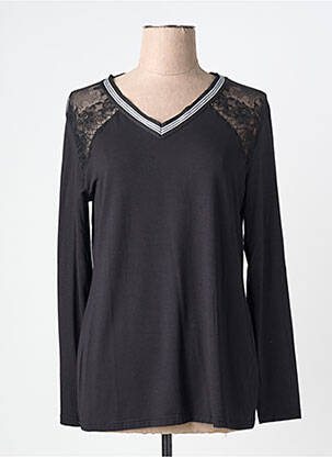 T-shirt manches longues manches longues noir JANIRA femme