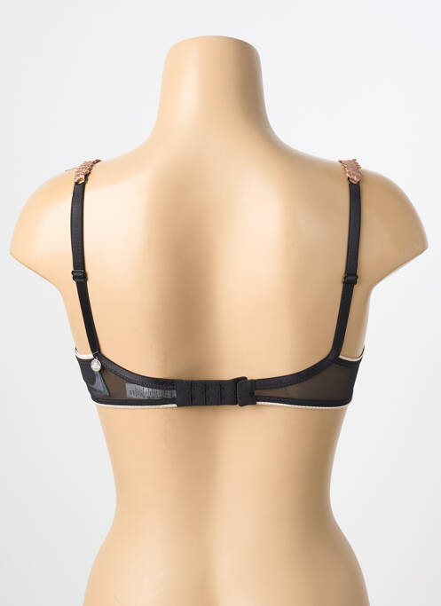 Soutien-gorge légère et transparente haut soutien-gorge emboitant noir MAISON LEJABY femme