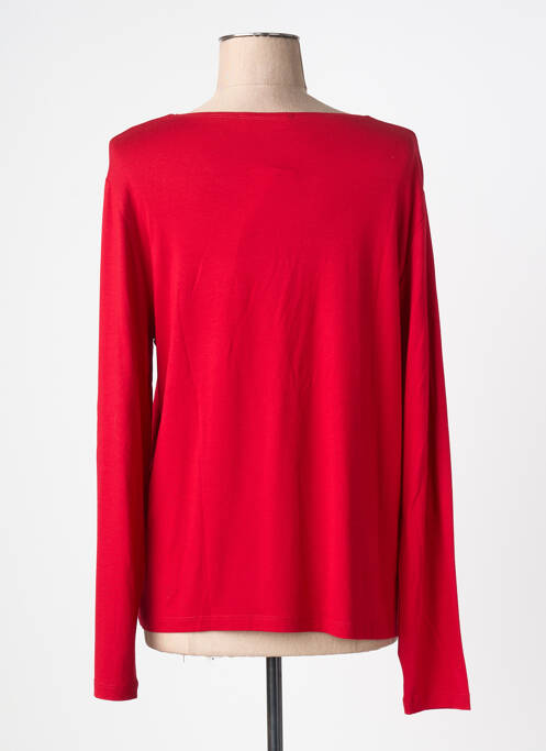 T-shirt manches longues manches longues rouge GRIFFON femme