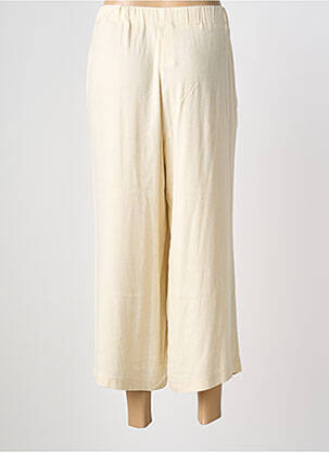 Pantacourt stretch taille normale beige PAZ TORRAS femme