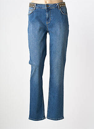 Jeans coupe droite stretch taille normale bleu LEE COOPER femme