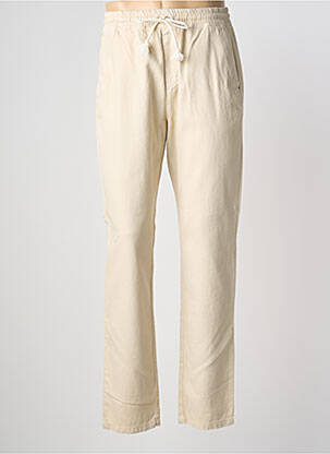 Pantalon droit taille élastique taille normale beige LEE COOPER femme