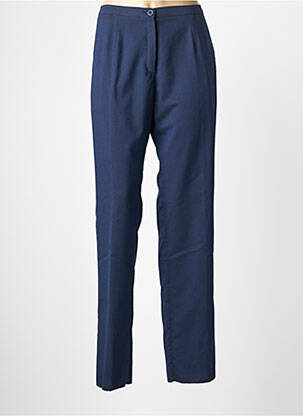 Pantalon droit stretch taille normale bleu GRIFFON femme
