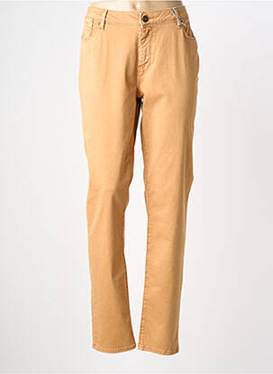Pantalon droit stretch taille normale orange LEE COOPER femme