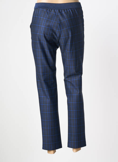 Pantalon 7/8 stretch taille normale bleu PAZ TORRAS femme