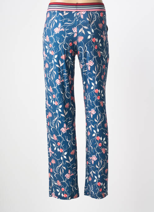 Pantalon droit stretch taille normale bleu JANIRA femme