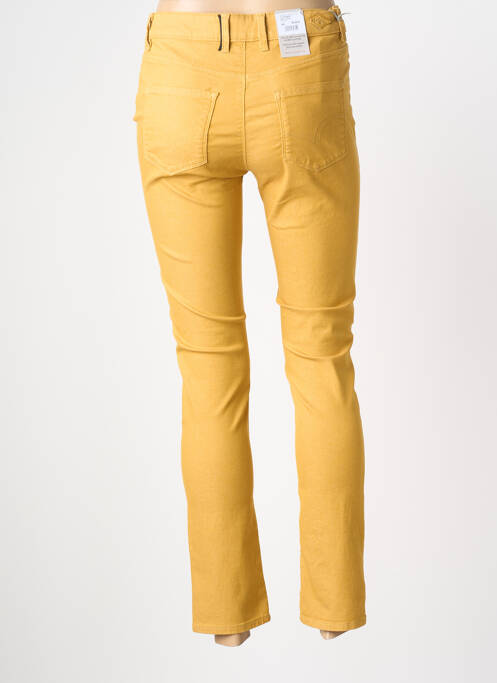Pantalon slim stretch taille normale jaune LEE COOPER femme