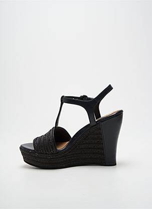 Sandales/nu pieds talon compensé talon haut de 10cm et plus noir UGG femme