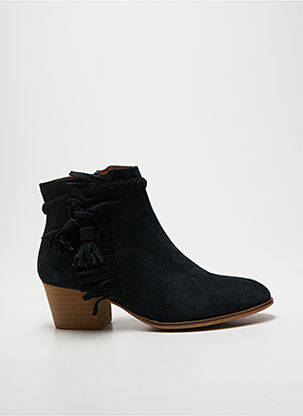 Bottines/boots cubain talon de 4 à 6cm noir SCHMOOVE femme