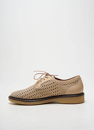 Derbies type de semelle amortissante talon plat jusqu'à 3cm beige SCHMOOVE femme