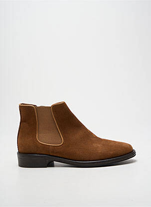 Bottines/boots talon bas talon plat jusqu'à 3cm marron SCHMOOVE femme