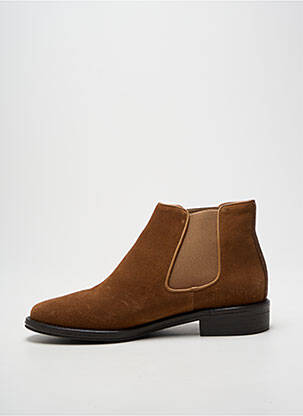 Bottines/boots talon bas talon plat jusqu'à 3cm marron SCHMOOVE femme