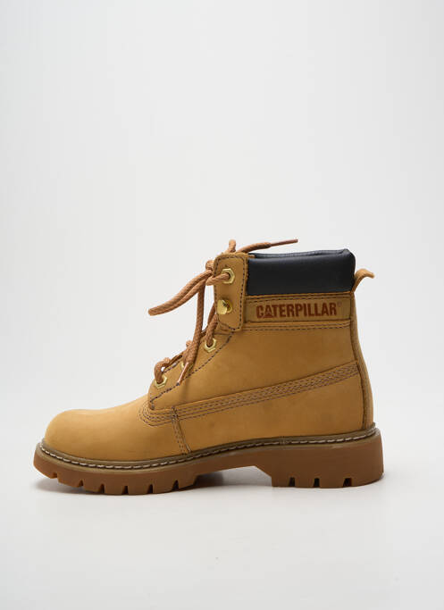 Bottines/boots talon bas talon plat jusqu'à 3cm beige CAT femme