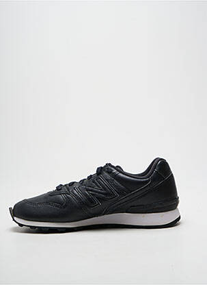 Baskets bout rond talon plat jusqu'à 3cm noir NEW BALANCE femme