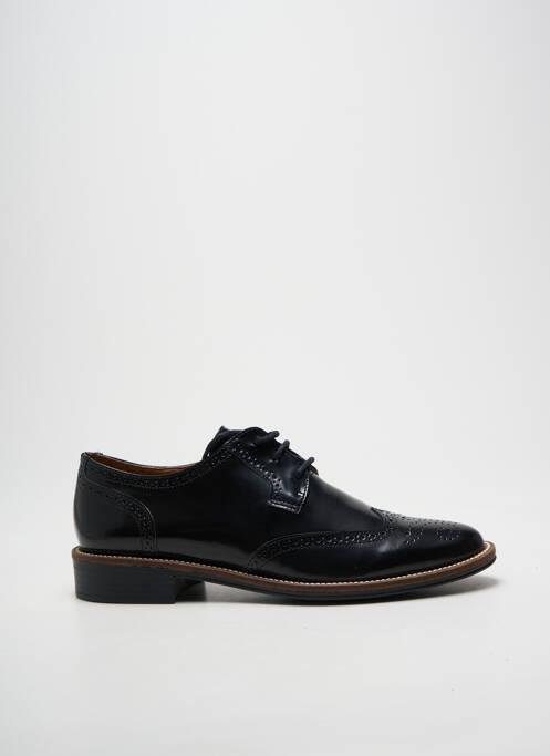 Derbies matière lisse talon plat jusqu'à 3cm noir SCHMOOVE femme
