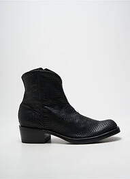 Bottines/boots cubain talon de 4 à 6cm noir MEXICANA femme