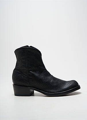 Bottines/boots cubain talon de 4 à 6cm noir MEXICANA femme
