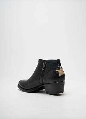 Bottines/boots bout pointu talon de 4 à 6cm noir MEXICANA femme
