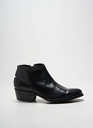Bottines/boots bout pointu talon de 4 à 6cm noir MEXICANA femme