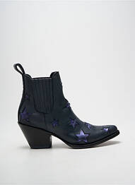 Bottines/boots bout pointu talon de 4 à 6cm bleu MEXICANA femme