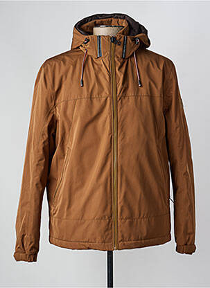 Blouson capuche marron HECHTER STUDIO homme