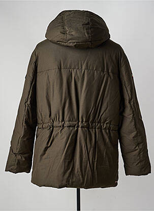 Parka manches longues a capuche vert NAPAPIJRI homme