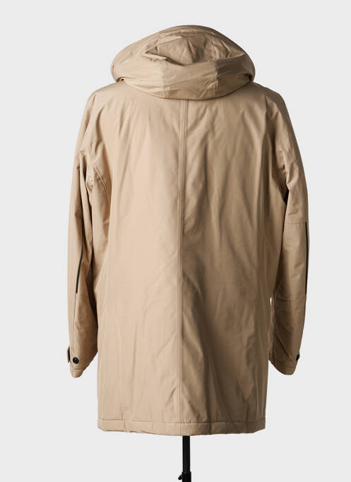 Parka manches longues a capuche beige HECHTER STUDIO homme