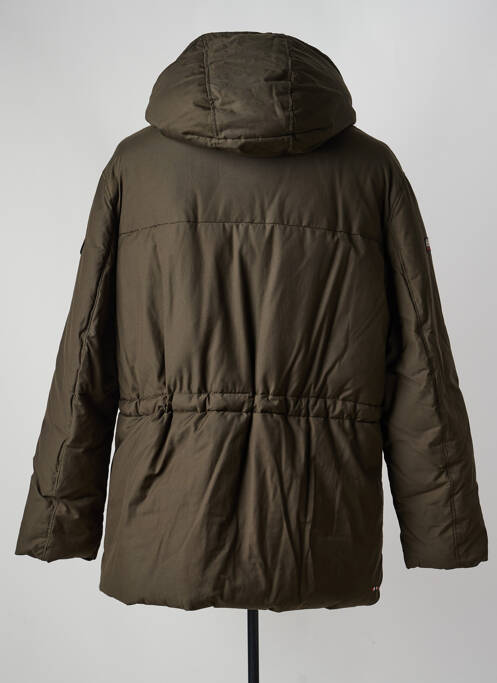 Parka manches longues a capuche vert NAPAPIJRI homme