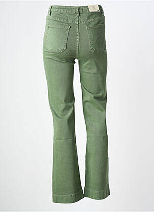 Pantalon flare stretch taille normale vert FOLYROSE femme