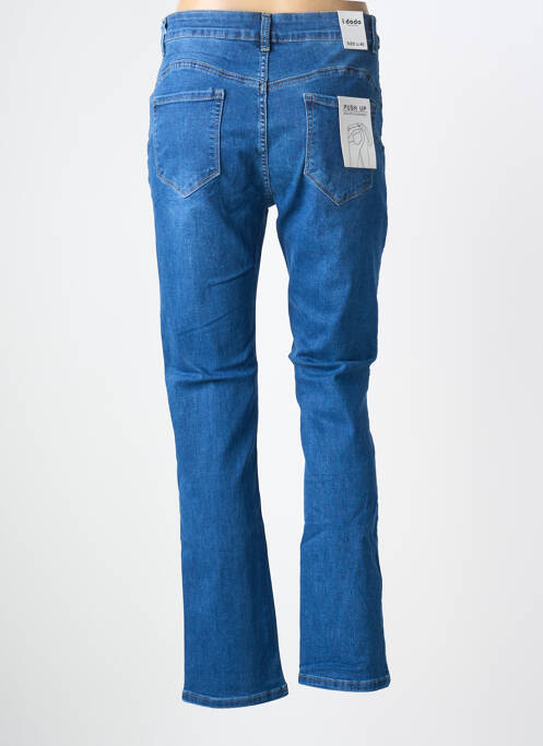 Jeans coupe slim stretch taille normale bleu I DODO femme