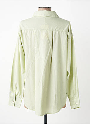Chemisier coupe droite manches longues vert DODO femme