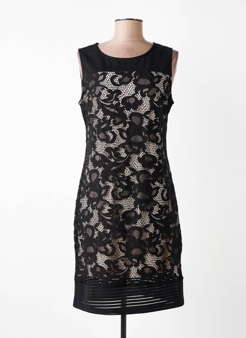 Robe courte sans manche sans manche noir JUS D'ORANGE femme