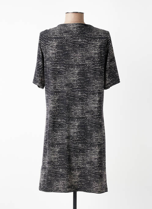 Robe courte manches courtes manches courtes noir FILLE A SUIVRE femme