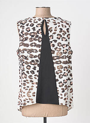 Top sans manche sans manche blanc MY COLLECTION femme