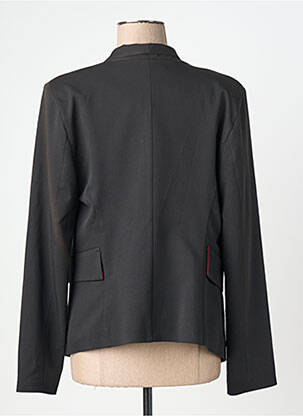 Veste casual coupe droite noir HIPPOCAMPE femme