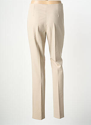 Pantalon droit stretch taille normale beige PAS DE QUOI... femme