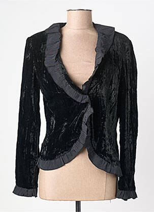 Veste casual coupe cintrée noir POURQUOI PAS femme